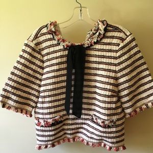 Striped Zara top!